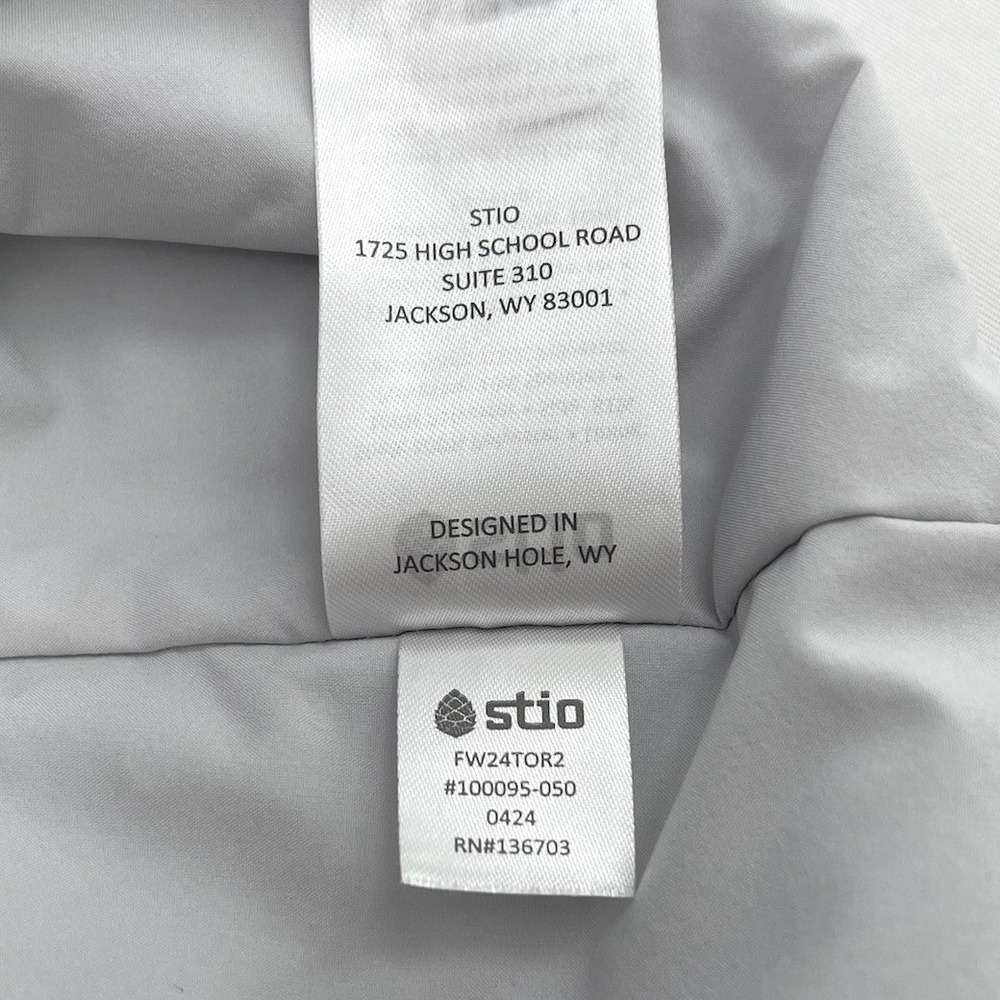 Stio Fernos Insulated Vest Womens M Light Gray Full Zip Stretch Pockets - Picture 9 of 9